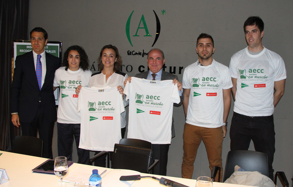 La Fundación, en la presentación de la I Marcha Contra el Cáncer